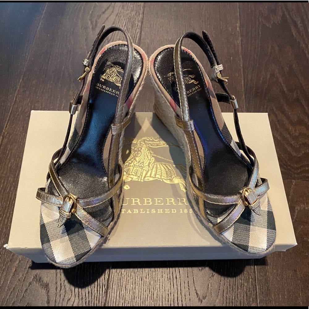 Burberry Espadrille Sandals
